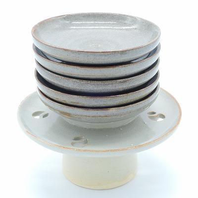 茶道具 茶事 懐石 萩 重盃 盃台 セット 田原 陶兵衛 作 茶道 29-1501