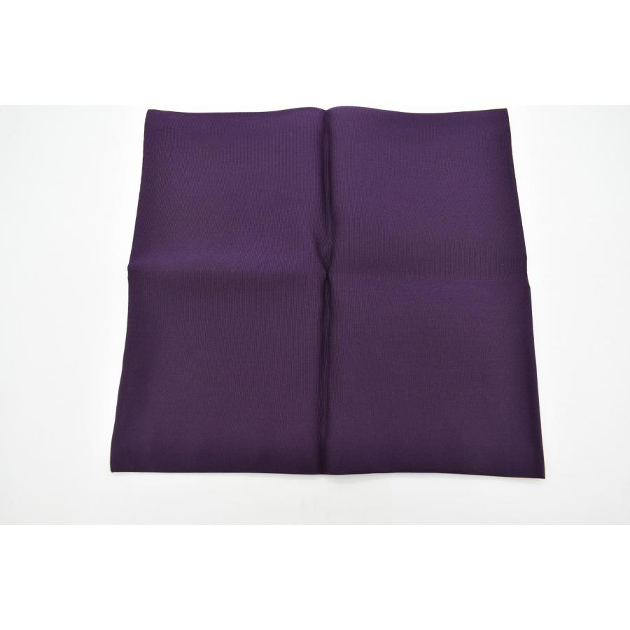茶道具 帛紗 服紗 紫色 (2) 土田 友湖 製 正絹 茶道 袱紗 33-9955 : 月 