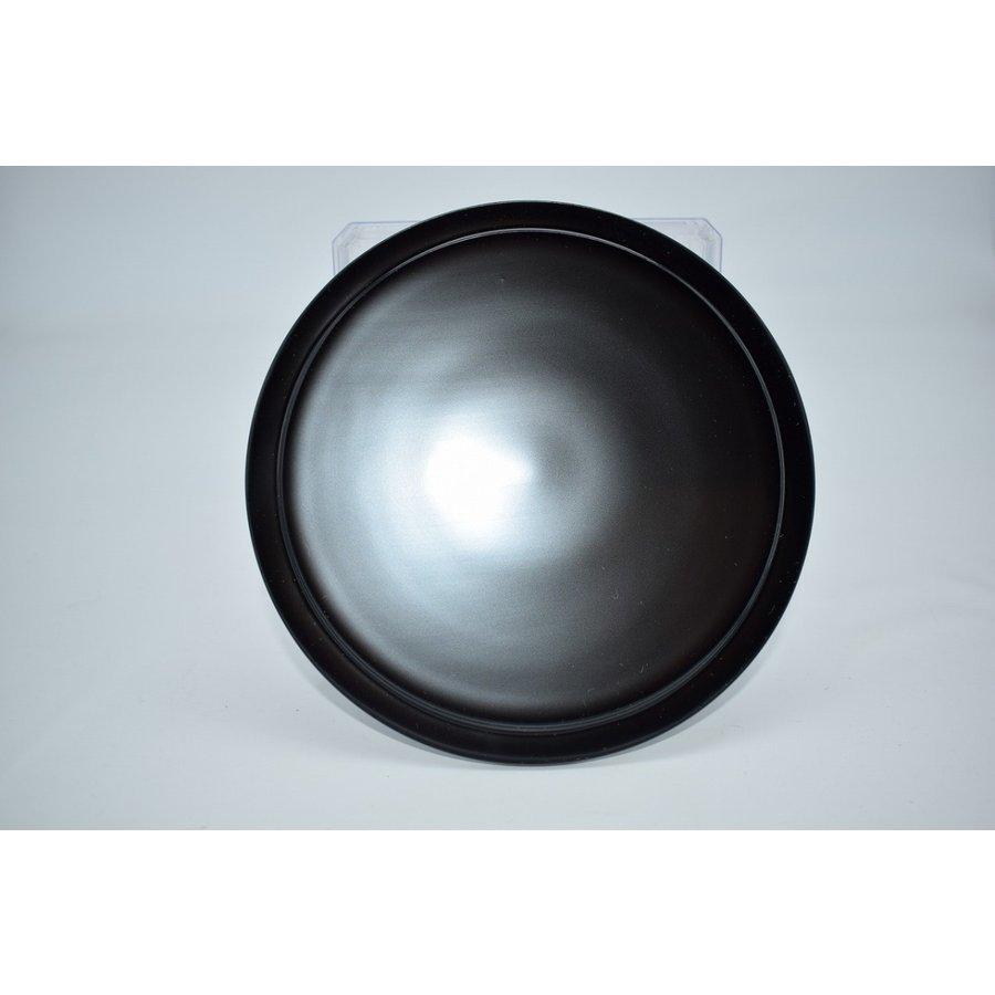 茶道具　蓋物　水指 茶器/茶道具 水指（水差し）】 平水指 染付 桶側（桶川） 割蓋