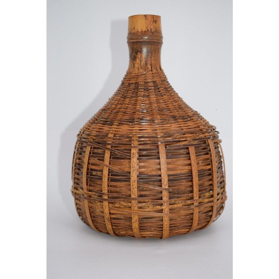 花入 染竹 虫籠 篭 昭竹斎 作 茶道 t ms2008-37 : 月香園