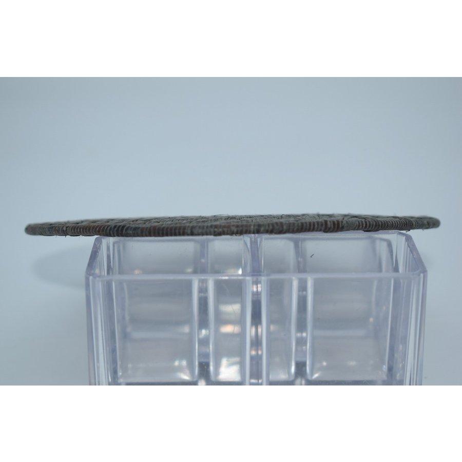 【茶道具】山本竹裕斎造　釜敷　御園　送料込 茶道具】山本竹裕斎造 釜敷 御園 送料込 - メルカリ