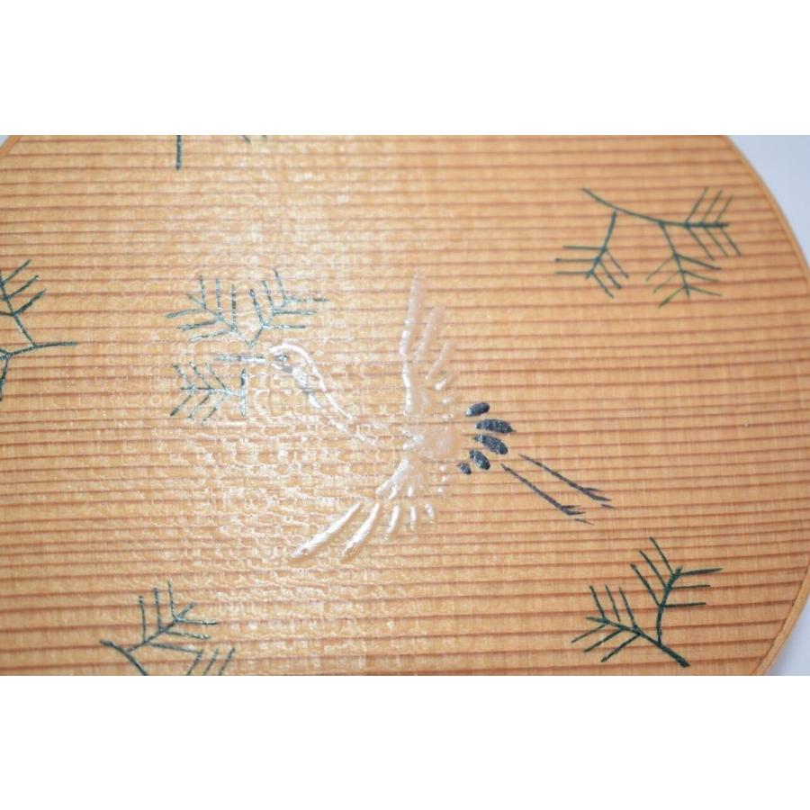 茶道具 曲 松喰鶴絵 香合 橋村 萬象 作 桐箱入り 茶道 : 茶道具 月香園