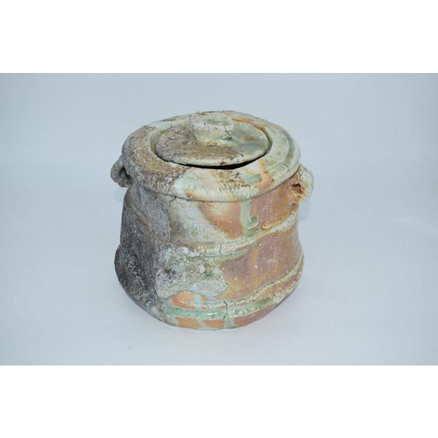 茶道具 伊賀 水指 杉本 貞光 作 桐箱入り 茶道
