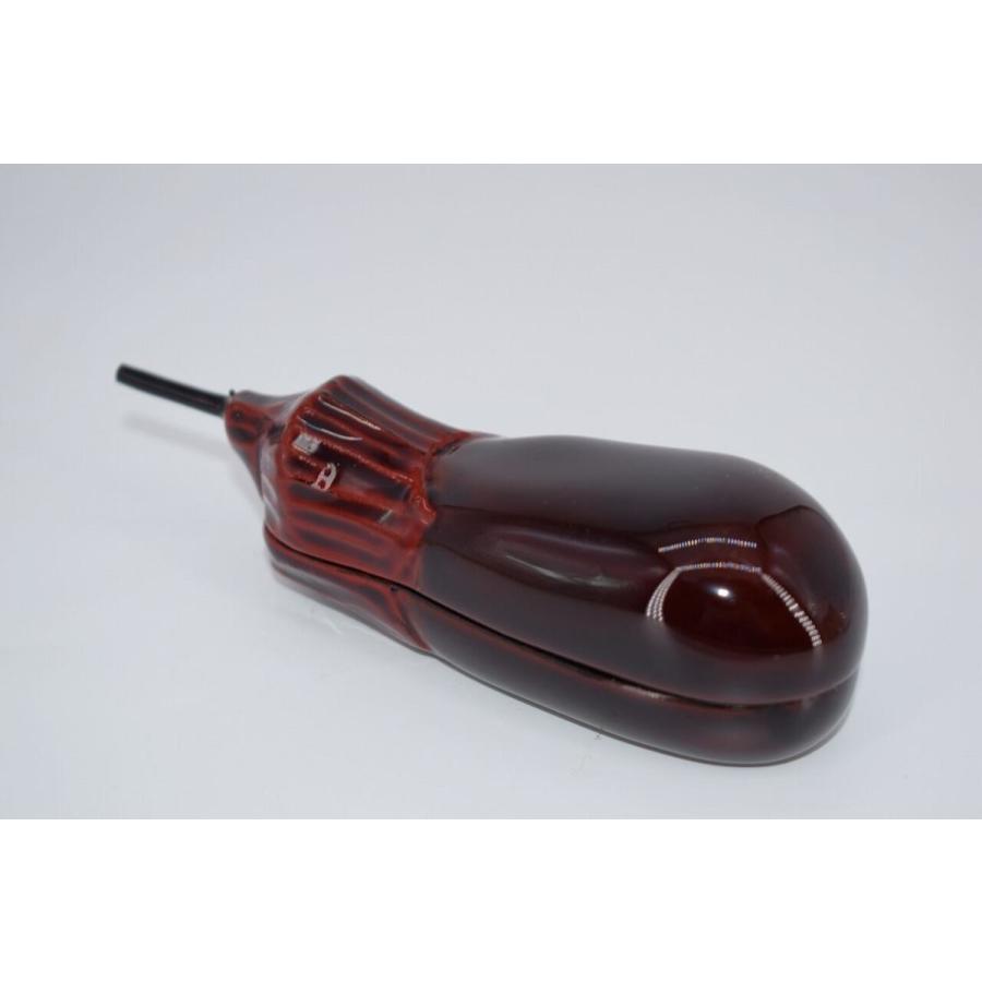 茶道具 茄子 香合 筑城 筑良 作 桐箱入り 茶道