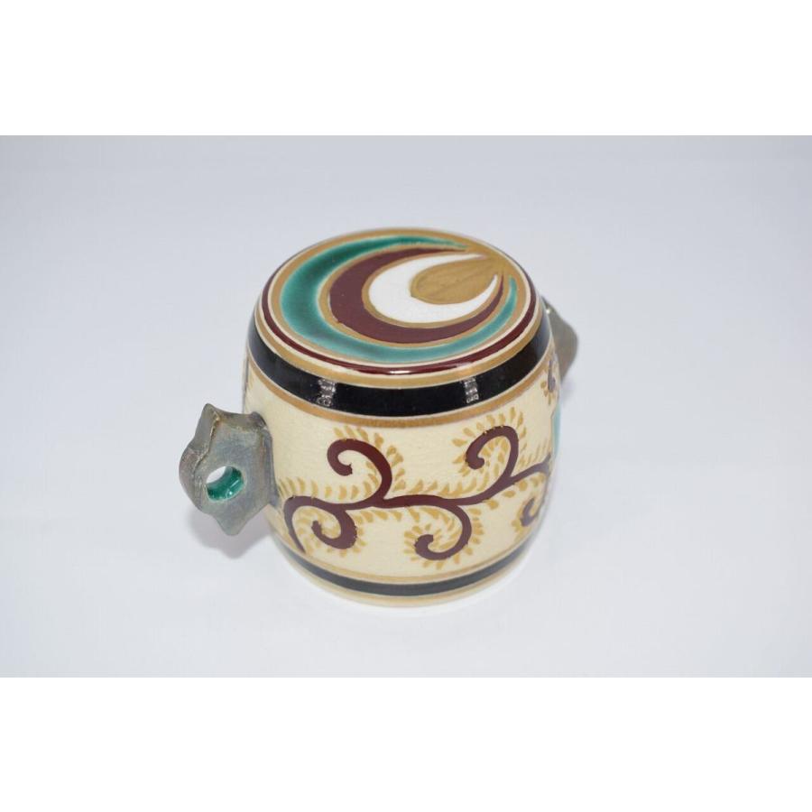 宮川香雲 色絵 蓋置 工芸品 茶道具