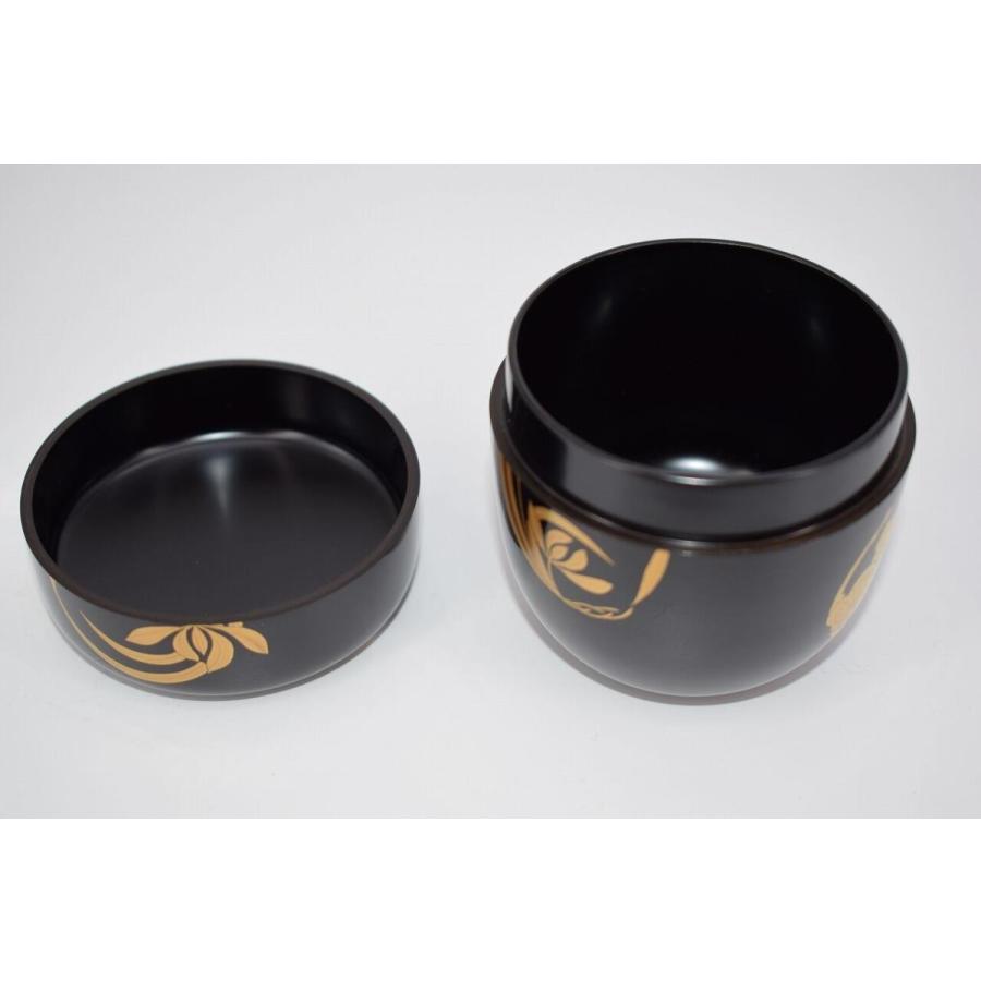 茶道具　棗　蒔絵　唐松　秀麿　大平棗 茶道具 棗 蒔絵 唐松 秀麿 大平棗 【公式通販】