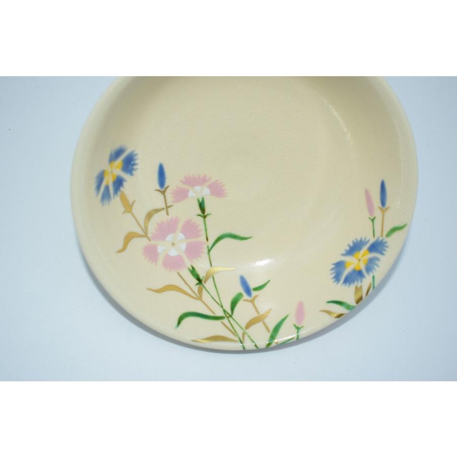 茶道具 抹茶茶碗 仁清写 撫子絵 平茶碗 通次 嵩山 造 : 茶道具 月香園