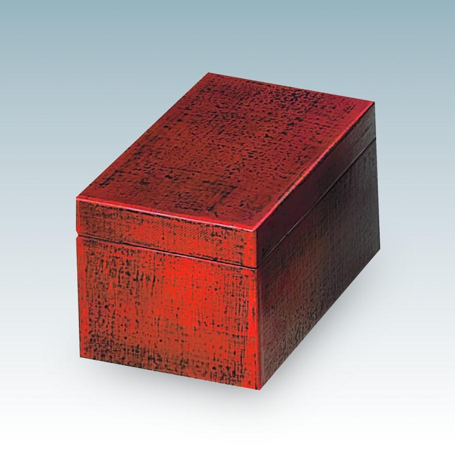 茶道具 茶箱 利休茶箱 根来 湖彩