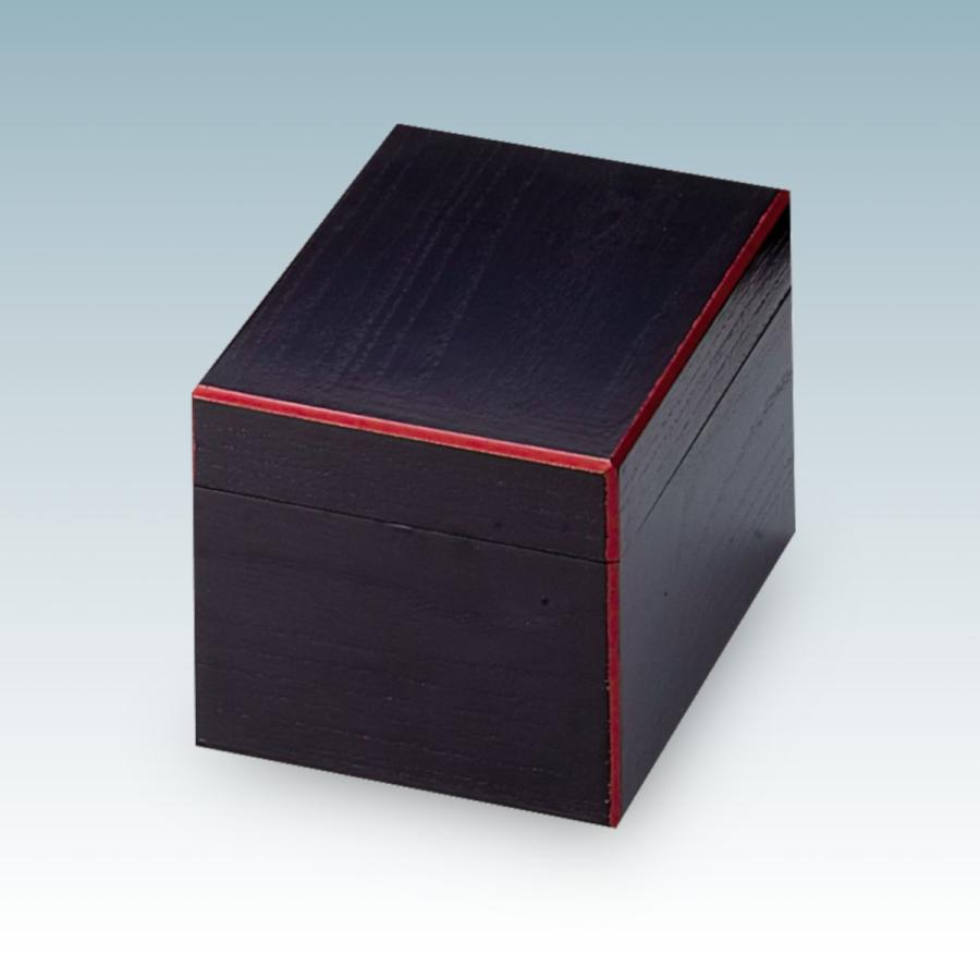 茶道具 茶箱 利休茶箱 黒面朱