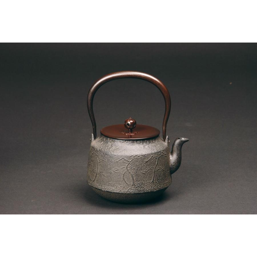 茶道具 鉄瓶 浜松地紋 真形 菊地政光 : ms1914-40 : 茶道具 月香園 