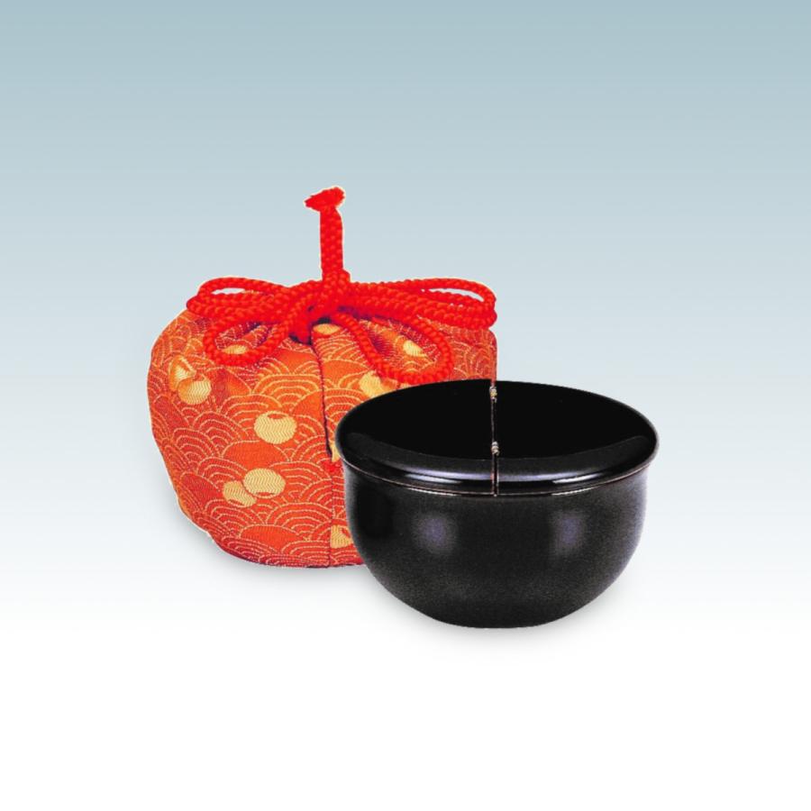 茶道具 老松茶入 中村宗悦 (壷々青海波 朱 仕服付) : 茶道具 月