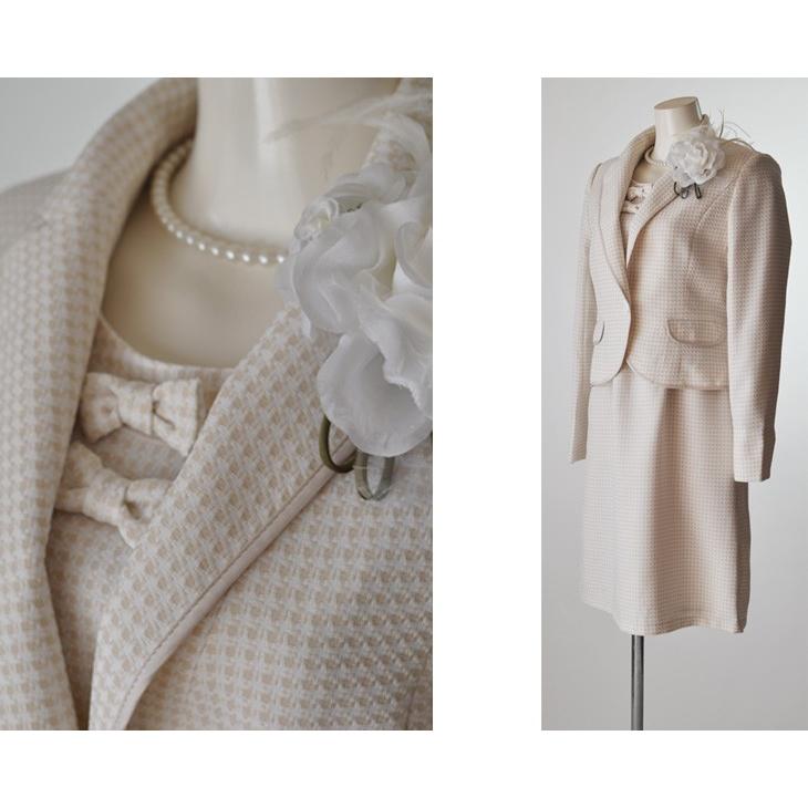 ワンピーススーツ 入園式 入学式 七五三 発表会 セレモニー スーツ 服装 30代 40代 50代 母  ママスーツ 母親スーツ 春 秋 091 ワンピーススーツ 入園式 入学式 七五三 発表会 セレモニー スーツ