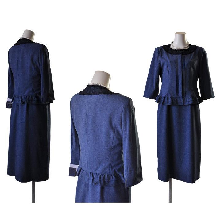 ワンピースアンサンブル サマースーツ 夏 7号 9号 11号 13号 15号 17号