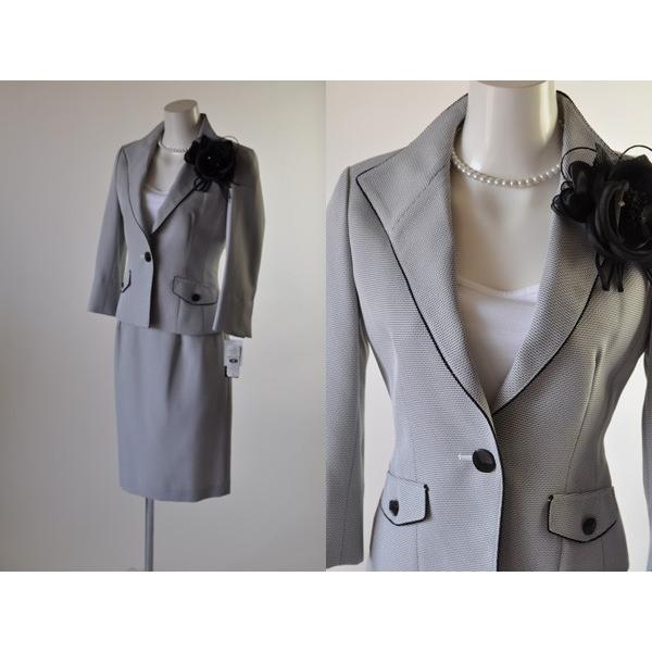 スーツ レディース 小さいサイズ クール フェミニン おしゃれ 3点