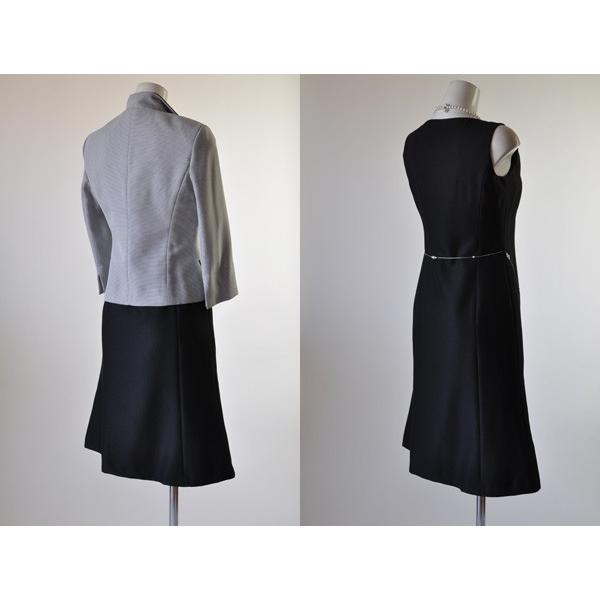 スーツ レディース 小さいサイズ クール フェミニン おしゃれ 3点