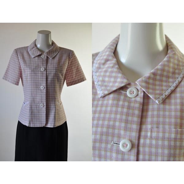 洗える 事務服 制服 ブラウス ベスト 単品 ホームウォッシャブル 家庭 