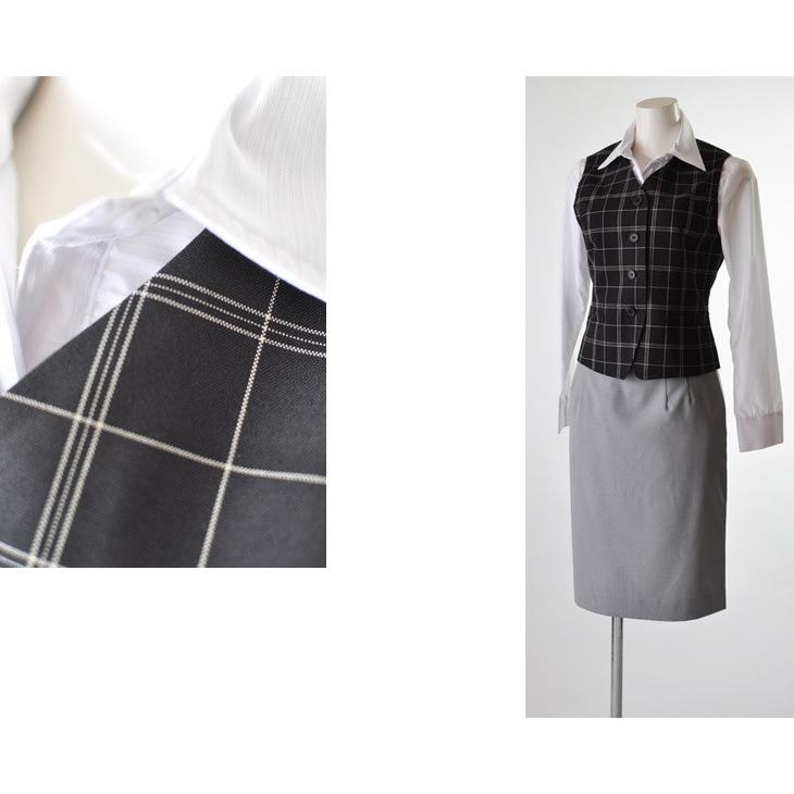 制服 女性用 ベスト 15号 スカート 13号 5号 7号 9号 11号 13号 15号 17号 19号 21号 ベスト＋スカート 事務用