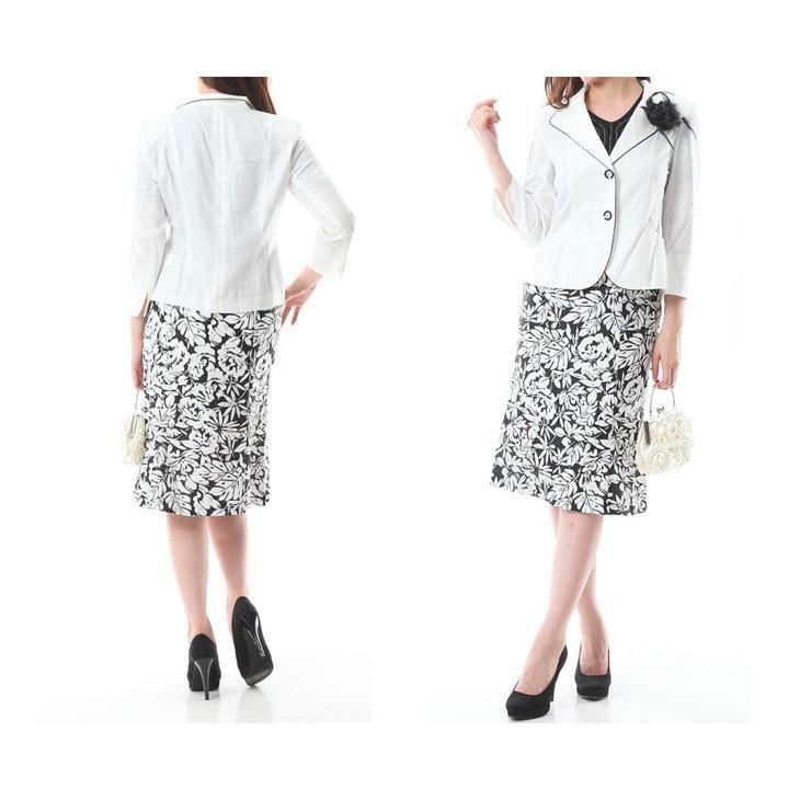 レディーススーツ 夏 サマースーツ 夏のおしゃれ着 百貨店品質 9