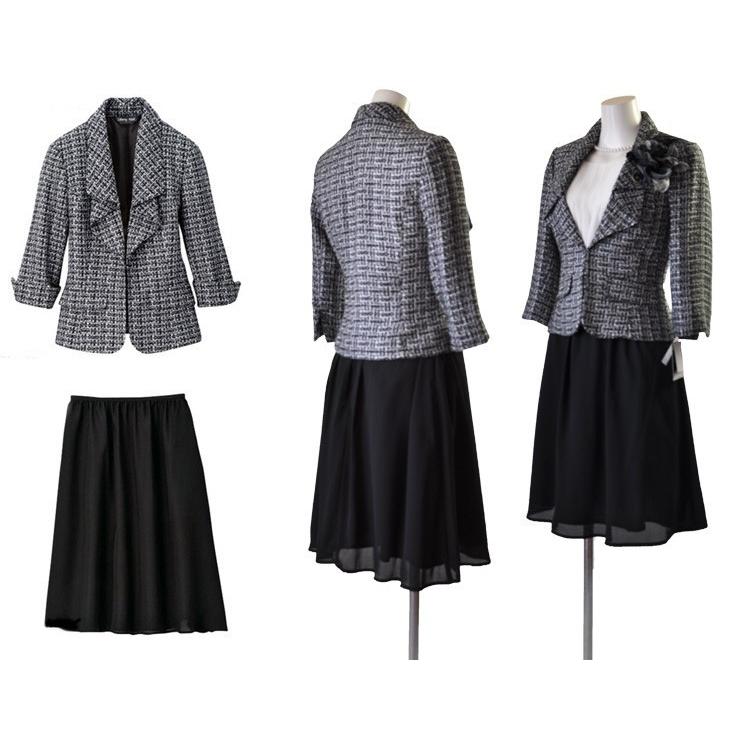 ママスーツ フォーマル 春スーツ 夏 秋 大きいサイズ 20代 30代 40代