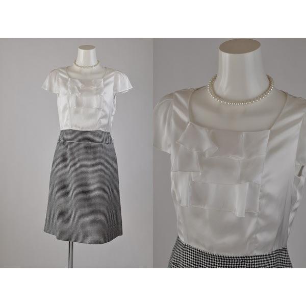 入学式 卒業式 母親 おしゃれ 30代 40代 50代 60代 スーツ 千鳥格子