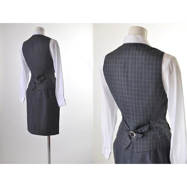 AMOLILI 事務服 制服 洗える 日本製 事務服 制服 半袖オーバーブラウス