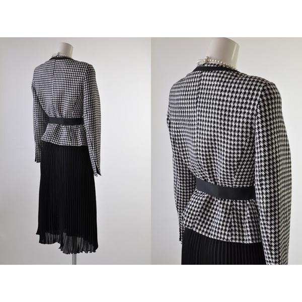 レディーススーツ おしゃれ 卒業式 入学式 30代 40代 50代 ノーカラー