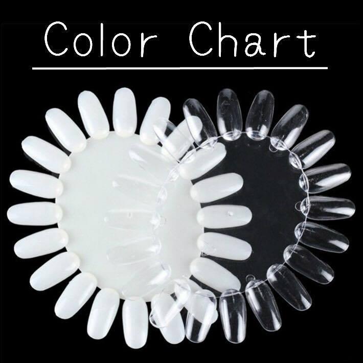 超可爱の ネイルアート用品 ネイルチップ カラーチャート 2色から選べる ネイルオフ 便利グッズ Monconseillerweb Fr