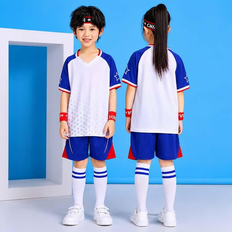 ジュニア サッカー ユニフォーム キッズ セット 上下 マーキング 上下