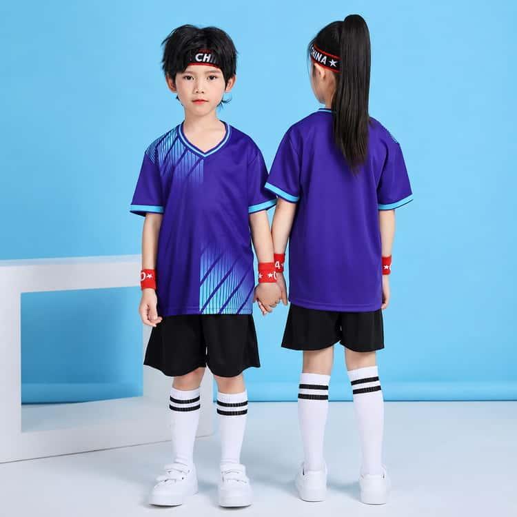ジュニア サッカー ユニフォーム キッズ セット 上下 マーキング 上下