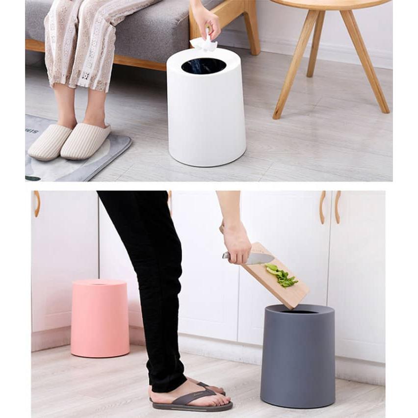 ゴミ箱 おしゃれ ゴミ袋が見えない 8L 卓上 北欧 袋が見えない モダン シンプル 袋が見えないゴミ箱 ダストボックス ダストBOX ごみ箱 ごみば |  | 21