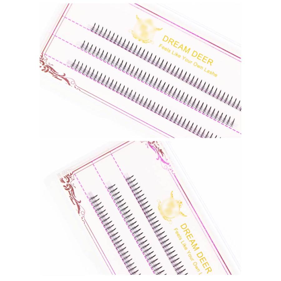 マツエク 下まつ毛用 部分まつげ 下まつげ用 初心者 つけまつげ まつ毛エクステ マツエク キット 120束入 長さ 7mm ボリュームラッシュ まつ |  | 07