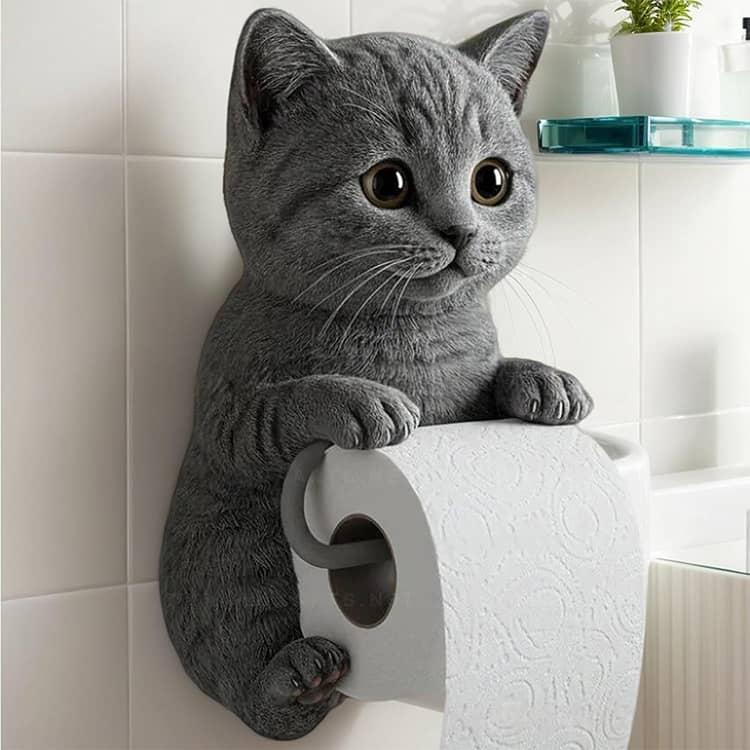 トイレットペーパーホルダー インテリア雑貨 猫ネコ 猫のトイレットペーパーホルダー ねこ 全8種類 トイレットペーパー