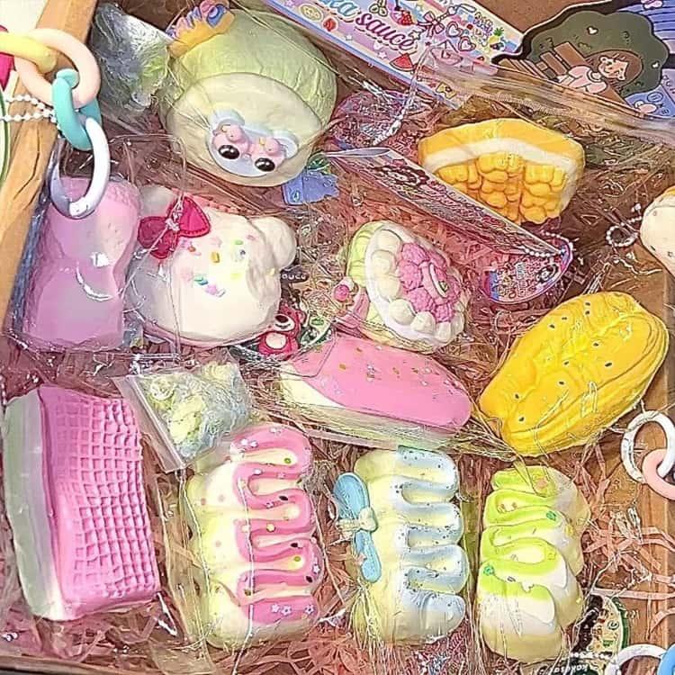 スクイーズ 福袋 中身はお楽しみ 5点セット/6点セット SNS話題