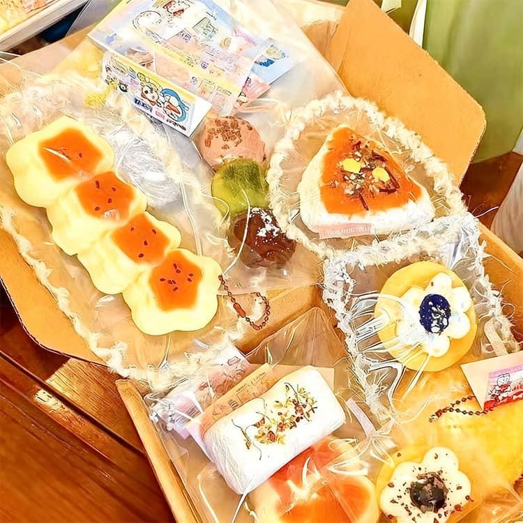 こ*う様 スクイーズ 福袋 かわいい 食べ物 セット 6点/7点セット】 福袋 スクイーズ 食べ物 動物 ケーキ スクイーズ