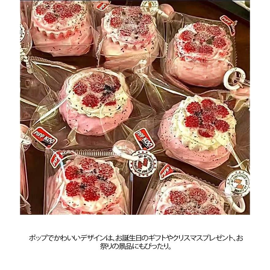 6点/7点セット】 福袋 スクイーズ 食べ物 動物 ケーキ スクイーズ