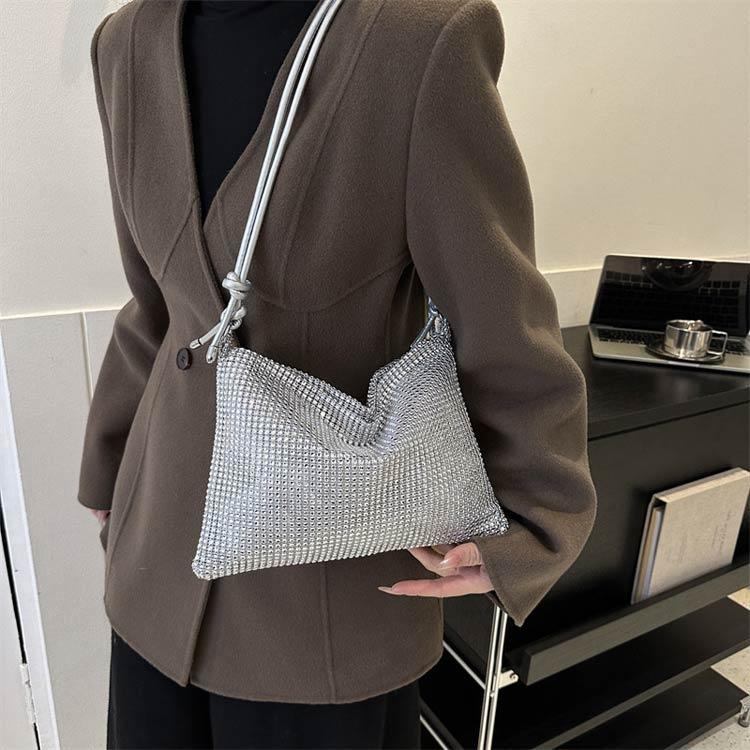 ミニトート キラキラ ラインストーン ミニバッグ スパンコール