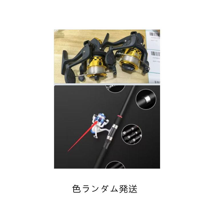 釣り竿 ルアーロッド 2.7m 3m 3.6m 炭素 伸縮 釣り竿 ロッド 竿 リールセット スピニングリール 釣り入門 釣り具セット 釣竿 ロッド |  | 14