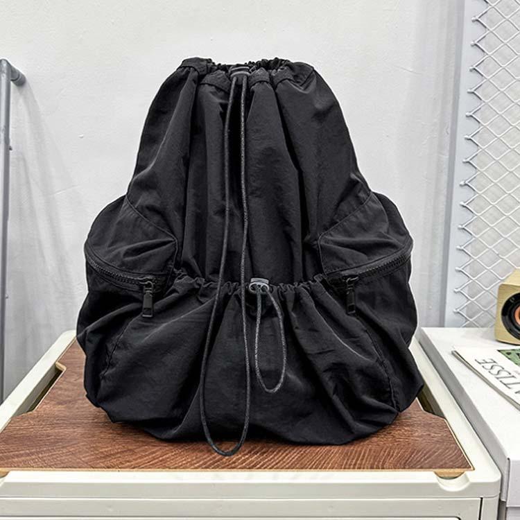 軽量 バックパック ショルダーバッグ ドローストリング リュックサック
