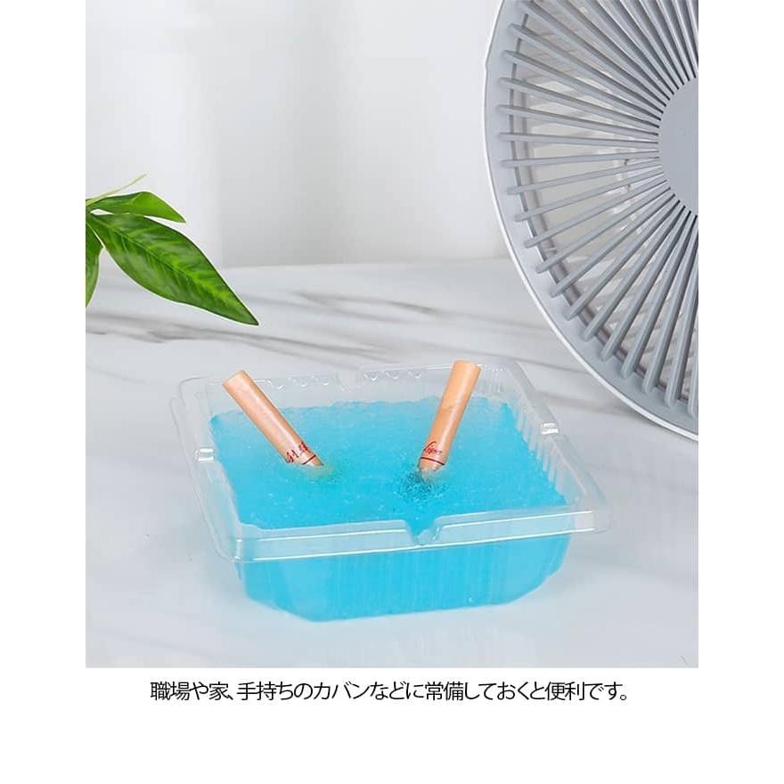 使い捨て 灰皿 60個入り 卓上灰皿 水を入れるだけ 使いやすい 火が