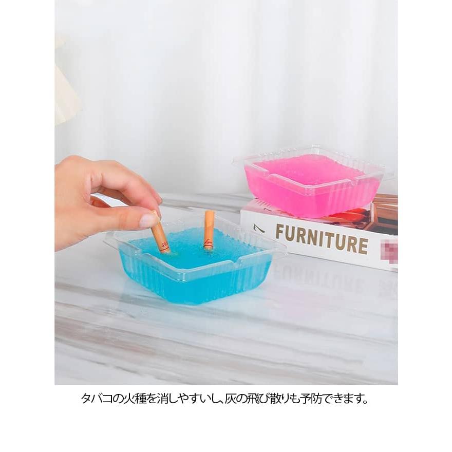 使い捨て 灰皿 60個入り 卓上灰皿 水を入れるだけ 使いやすい 火が