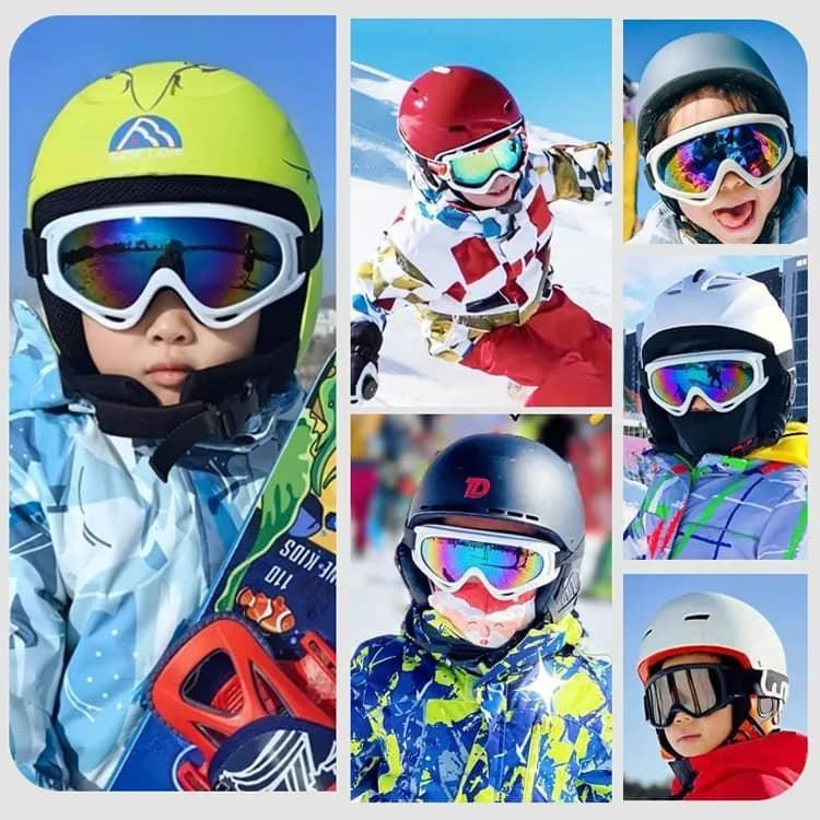 【2点セット】 スキー スノーボード ゴーグル キッズ ジュニア 男の子 3歳〜15歳  女の子 子供 子ども こども 紫外線カット 紫外線カット レ |  | 04