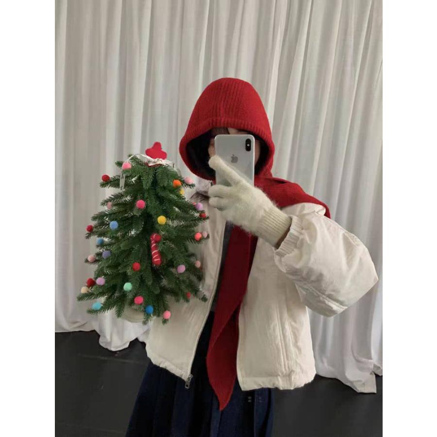 フード マフラー ニット フードマフラー レディース バラクラバ ネックウォーマー フード付き マフラー レディース 暖かい  ニットマフラー 帽子 |  | 11