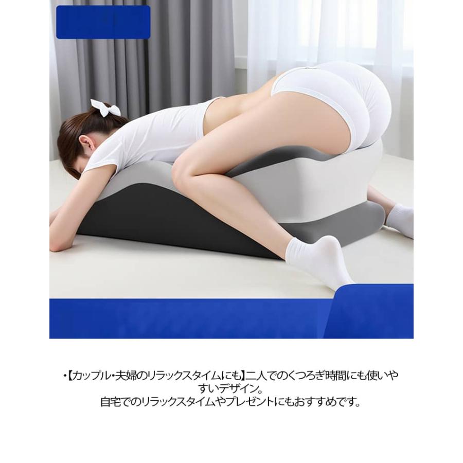 多機能うつ伏せ枕 左右回転可能 体位サポートマット 多機能 うつ伏せ寝枕 カップルクッション ゲーム 読書 うつ伏せクッション 足枕  仮眠用サポート |  | 13