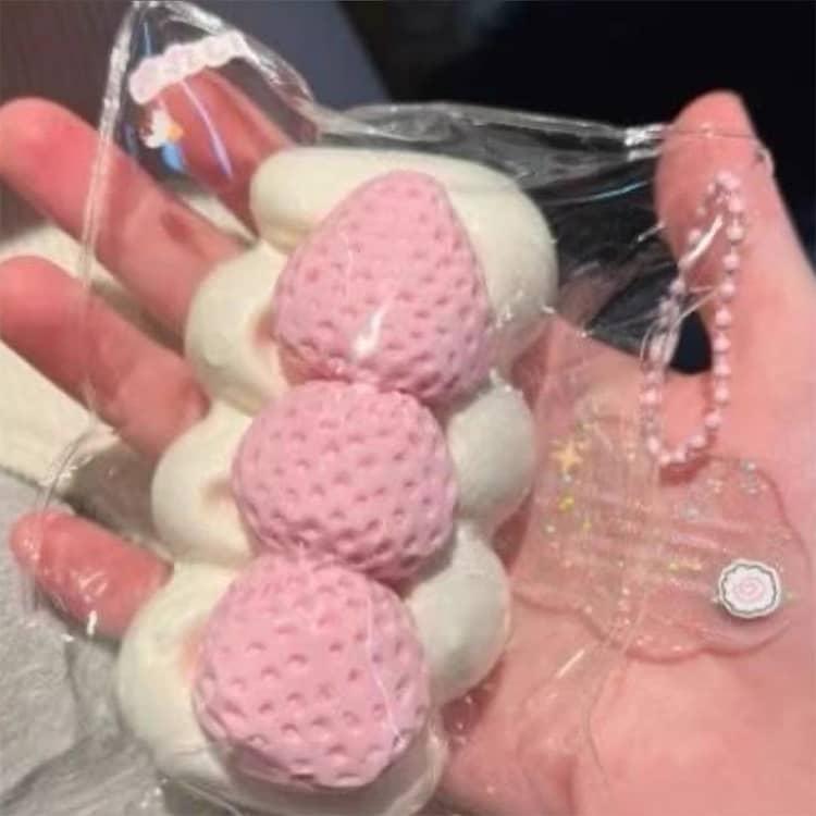 2個セット メロジョイ スクイーズ 大福 肉球 ネコ ねこ 低反発 おもちゃ かわいい 握る ストレス解消 もちもち スクイーズ玩具 おしゃれ オシャ |  | 14