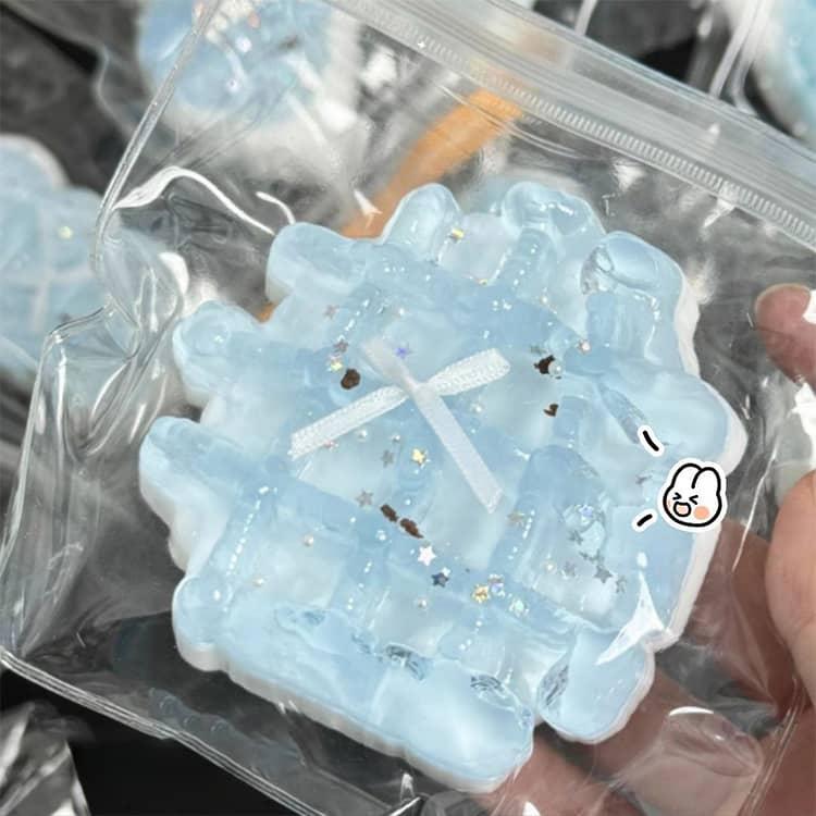 メロジョイ スクイーズ 大福 2点セット 水色 ランダム発送 大サイズ 中