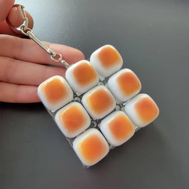 キーボードキーホルダー フィジェットトイ メカニカル タクタイル スイッチ キーボード キーホルダー ストレス解消 ミニキーボード ブラウン おもちゃ |  | 31