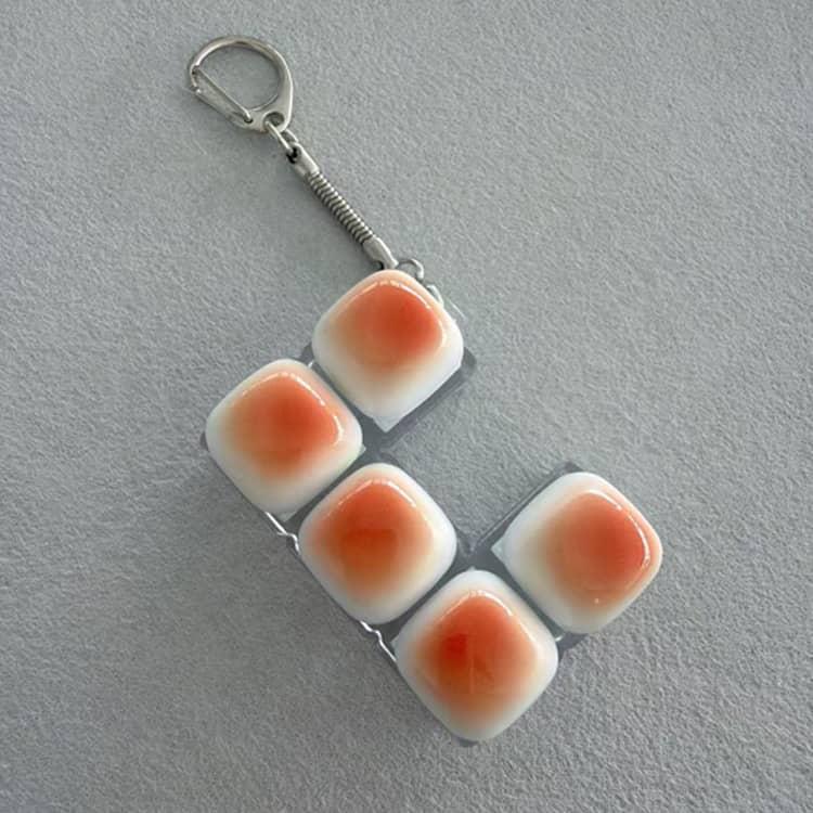 キーボードキーホルダー フィジェットトイ メカニカル タクタイル スイッチ キーボード キーホルダー ストレス解消 ミニキーボード ブラウン おもちゃ |  | 19