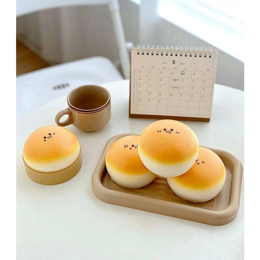 スクイーズ メロジョイ 低反発 大福 パン ぷにぷに ふわふわ おもちゃ