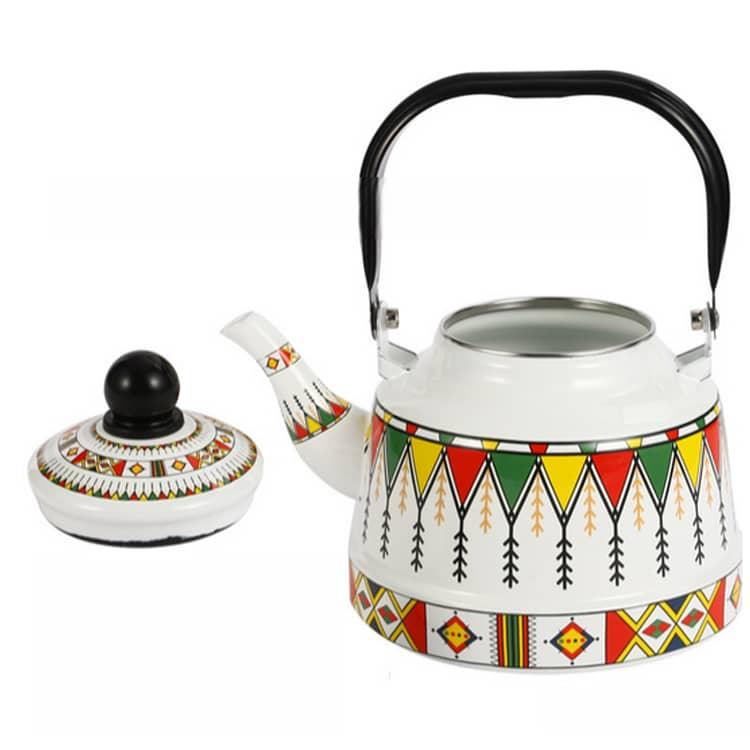 琺瑯 ホーロー ケトル やかん ホーローやかん 薬缶 おしゃれ 洗いやすい IH対応 レトロ キッチン雑貨 注ぎ口 シンプル 1L 1.7L 2.5L |  | 02