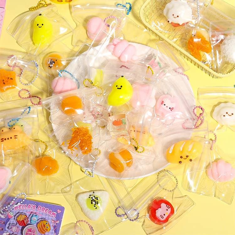 スクイーズ mellojoy セット 15個セット 食べ物スクイーズ パン ケーキ